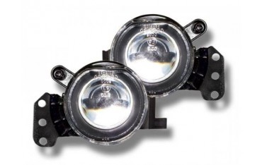Fog light set chrome for bumper BMW 3 series