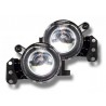 Fog light set chrome for bumper BMW 3 series