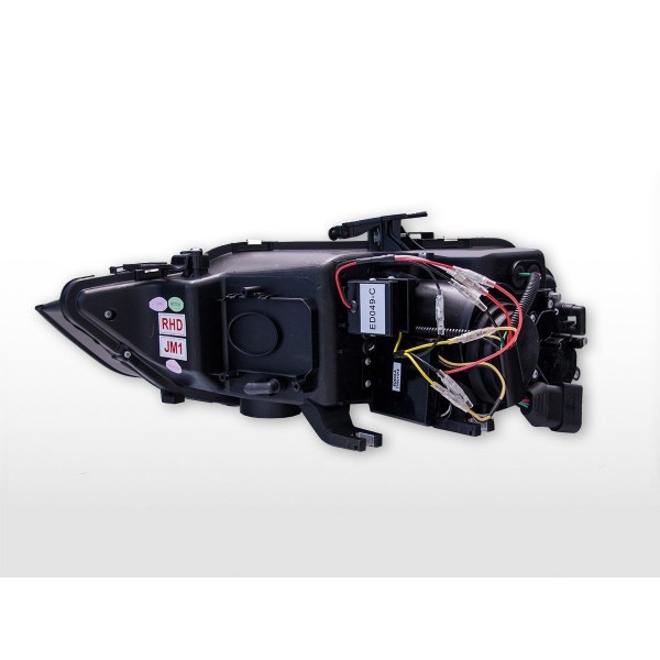 Xenon headlight set LED daytime running lights Audi A4 8K year 13 15 black