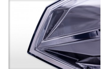 Headlight set VW Polo VI type AW year 17 21 chrome for right hand drive