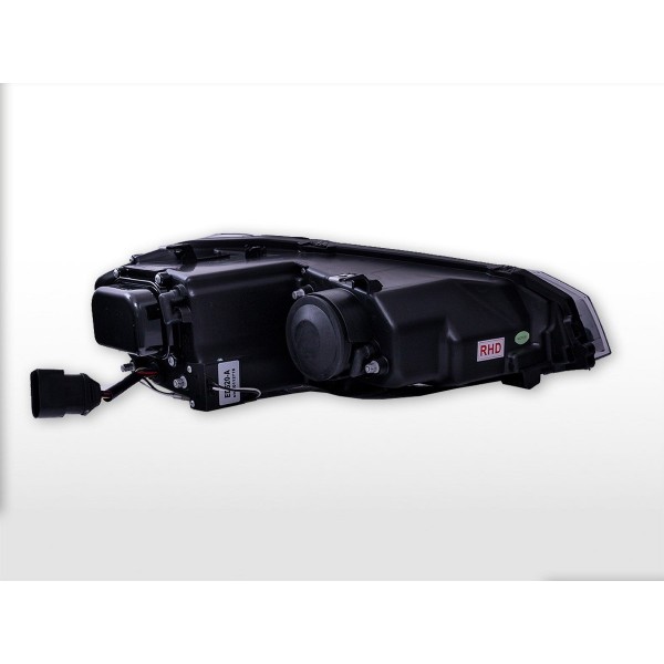 Headlight set VW Polo VI type AW year 17 21 chrome for right hand drive