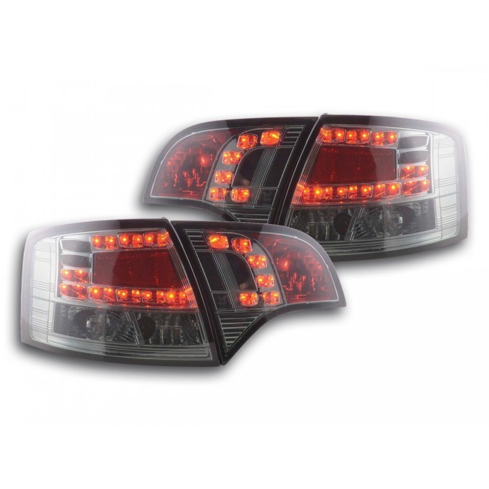 LED taillights set Audi A4 Avant type 8E 04 08 black