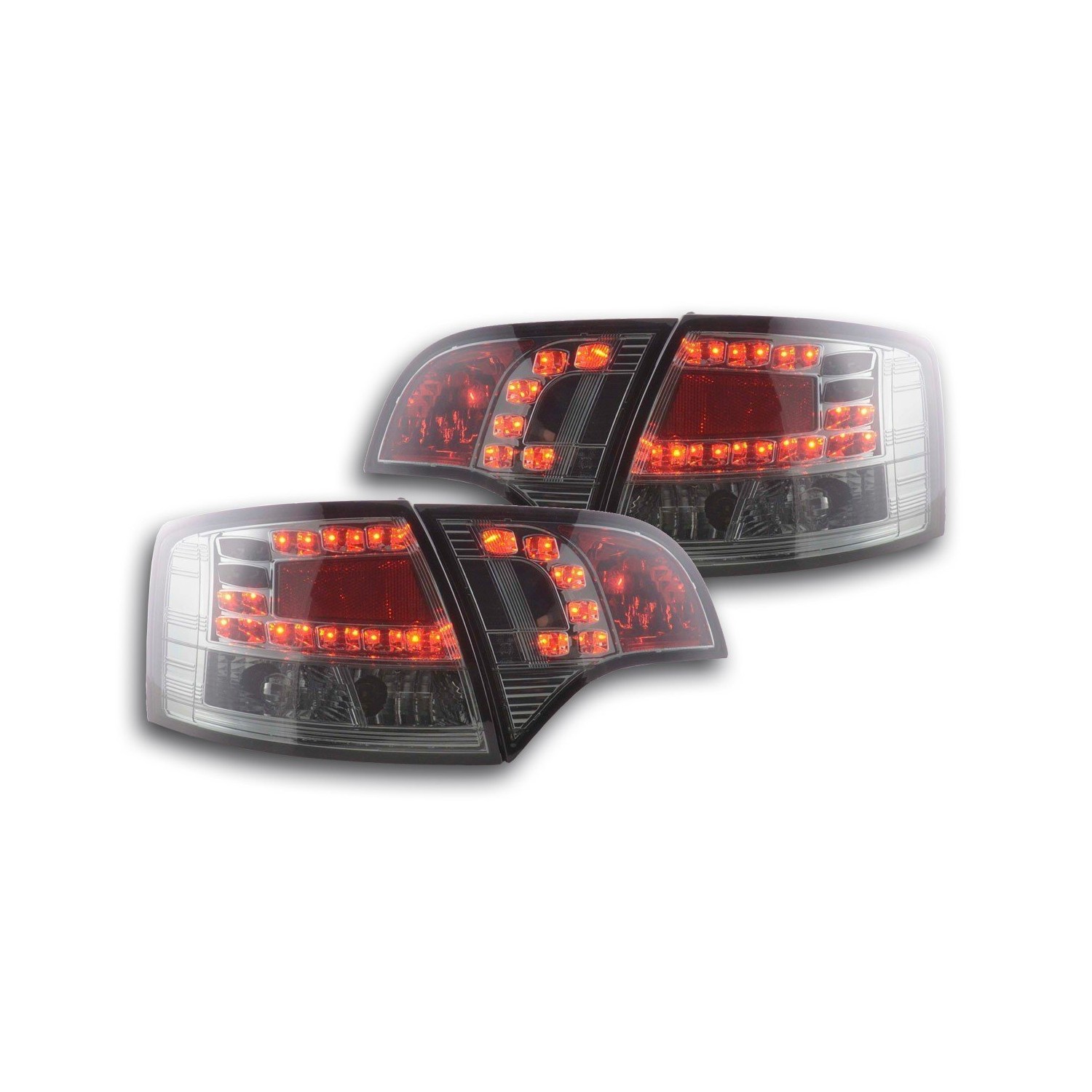 LED taillights set Audi A4 Avant type 8E 04 08 black