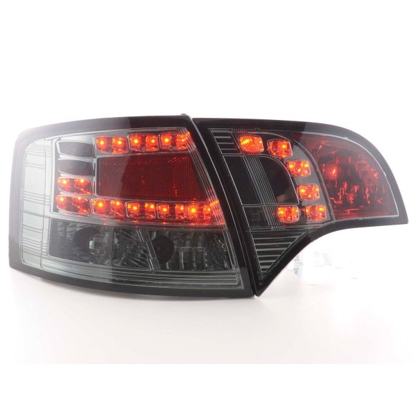 LED taillights set Audi A4 Avant type 8E 04 08 black