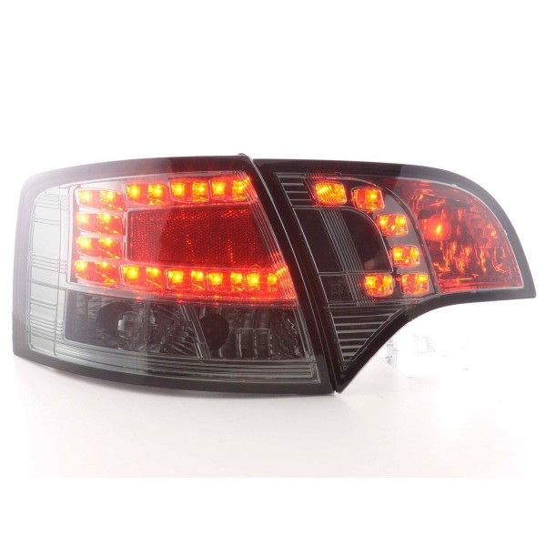 LED taillights set Audi A4 Avant type 8E 04 08 black