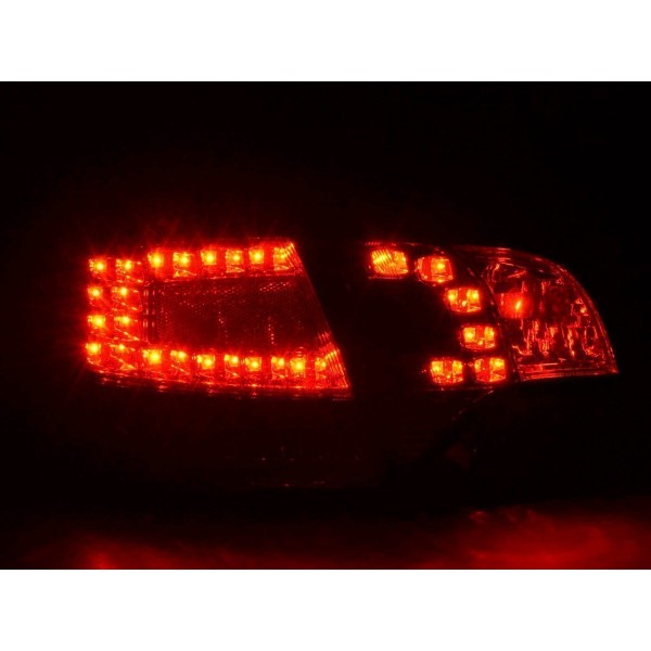 LED taillights set Audi A4 Avant type 8E 04 08 black