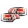 LED taillights set Audi A4 Avant type 8E 04 08 chrome