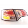 LED taillights set Audi A4 Avant type 8E 04 08 chrome