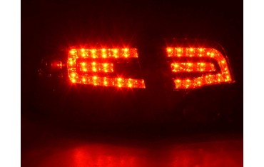 LED taillights set Audi A4 sedan type 8E 04 07 black