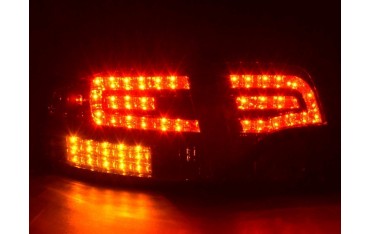 LED taillights set Audi A4 sedan type 8E 04 07 black