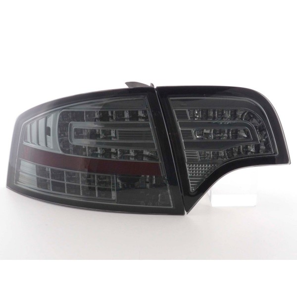 LED taillights set Audi A4 sedan type 8E 04 07 black