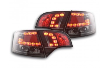 LED taillights set Audi A4 Avant type 8E 04 08 black