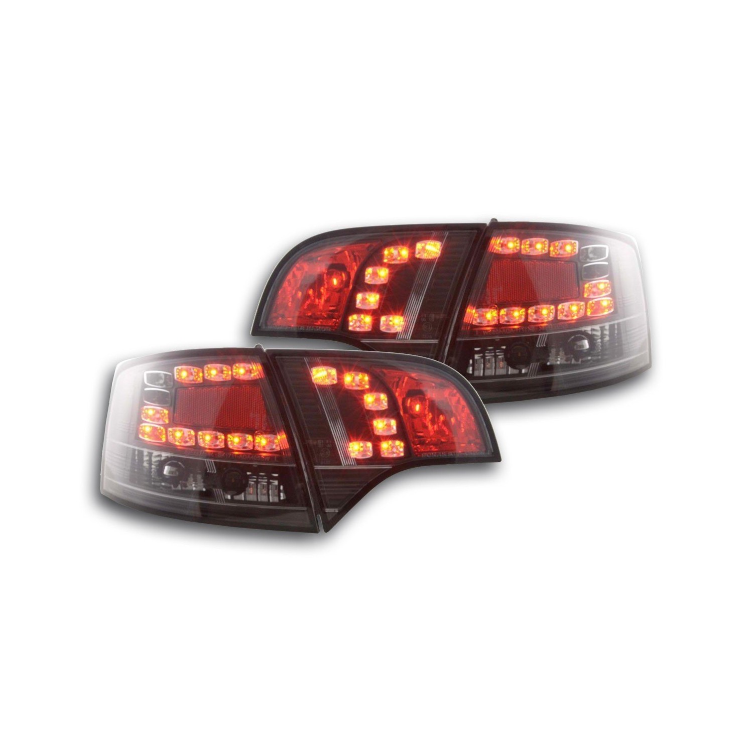 LED taillights set Audi A4 Avant type 8E 04 08 black