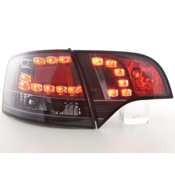LED taillights set Audi A4 Avant type 8E 04 08 black