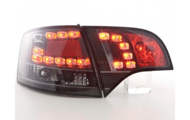 LED taillights set Audi A4 Avant type 8E 04 08 black
