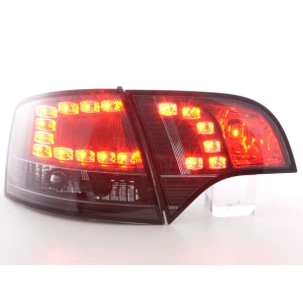 LED taillights set Audi A4 Avant type 8E 04 08 black