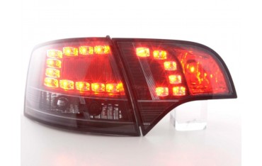 LED taillights set Audi A4 Avant type 8E 04 08 black