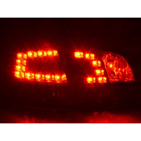 LED taillights set Audi A4 Avant type 8E 04 08 black