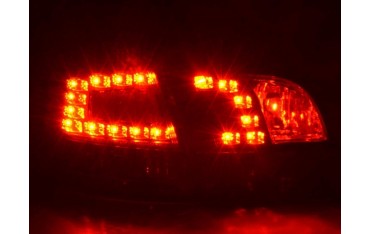 LED taillights set Audi A4 Avant type 8E 04 08 black