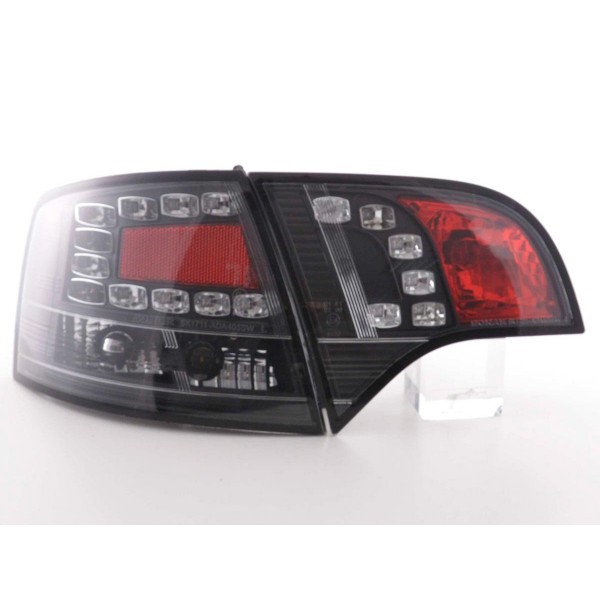 LED taillights set Audi A4 Avant type 8E 04 08 black