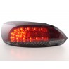 LED taillights set VW Scirocco 3 Type 13 08 red black