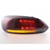 LED taillights set VW Scirocco 3 Type 13 08 red black
