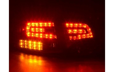 LED taillights set Audi A4 sedan type 8E 04 07 black