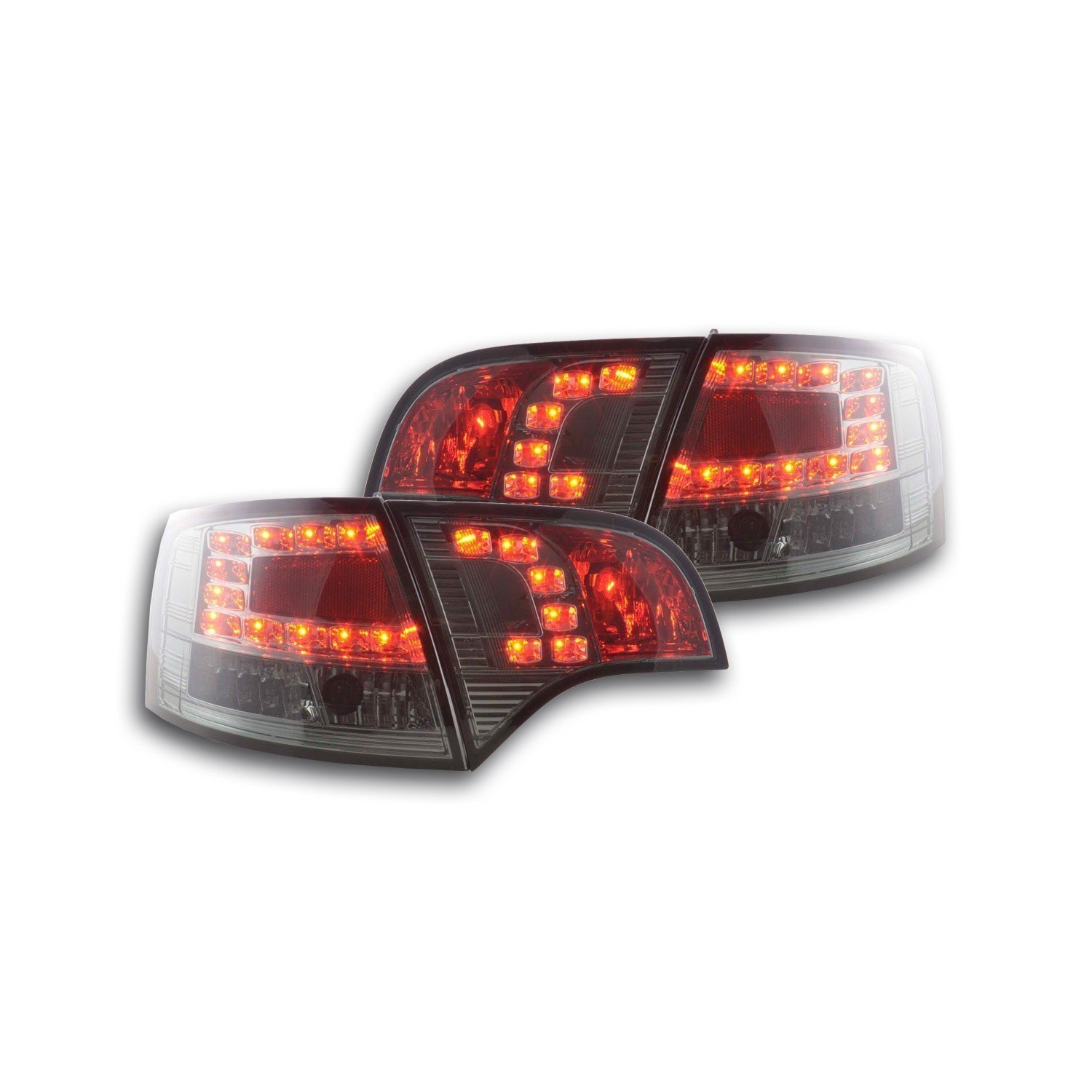 LED taillights set Audi A4 Avant type 8E 04 08 black