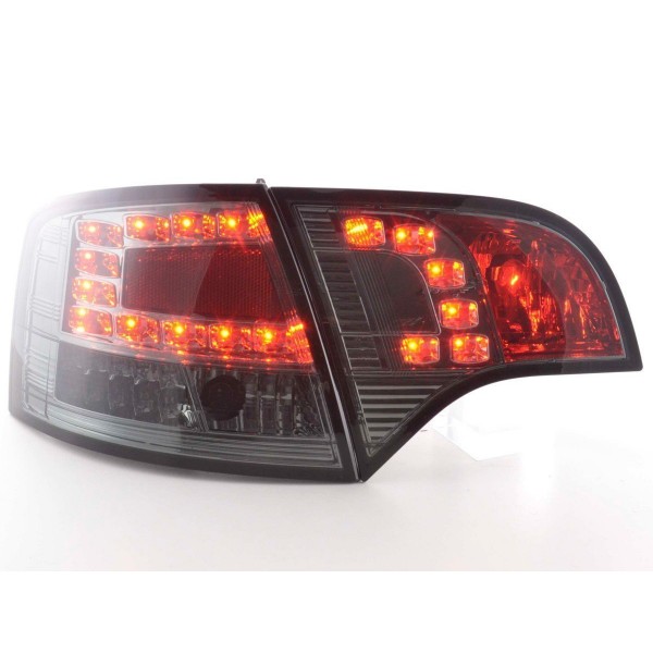 LED taillights set Audi A4 Avant type 8E 04 08 black