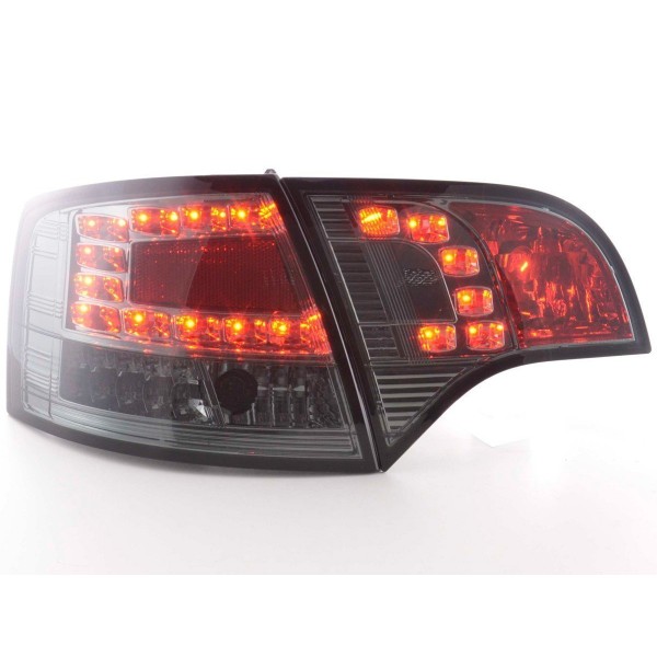 LED taillights set Audi A4 Avant type 8E 04 08 black