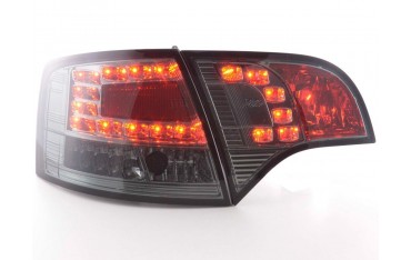 LED taillights set Audi A4 Avant type 8E 04 08 black