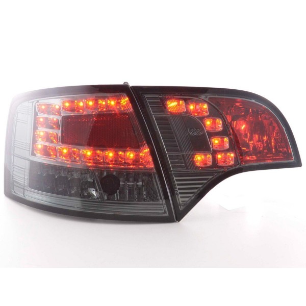 LED taillights set Audi A4 Avant type 8E 04 08 black