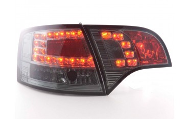 LED taillights set Audi A4 Avant type 8E 04 08 black