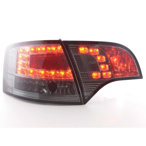 LED taillights set Audi A4 Avant type 8E 04 08 black