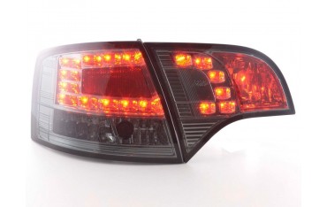 LED taillights set Audi A4 Avant type 8E 04 08 black