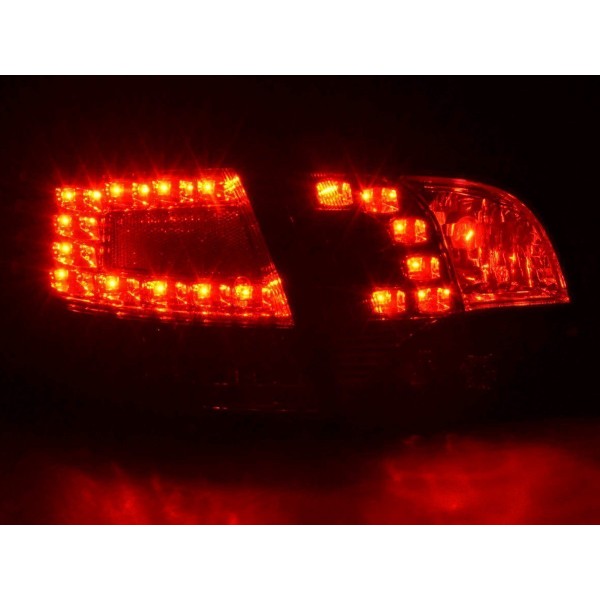LED taillights set Audi A4 Avant type 8E 04 08 black