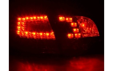 LED taillights set Audi A4 Avant type 8E 04 08 black