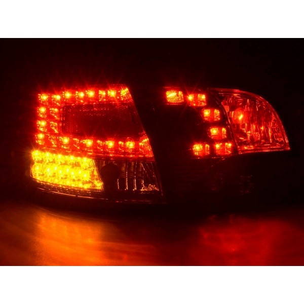 LED taillights set Audi A4 Avant type 8E 04 08 black