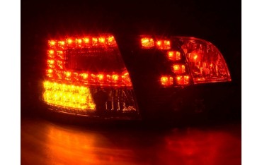 LED taillights set Audi A4 Avant type 8E 04 08 black