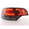LED taillights set Audi A4 Avant type 8E 04 08 red black