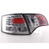 LED taillights set Audi A4 Avant type 8E 04 08 chrome
