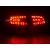 LED taillights set Audi A4 sedan type 8E 04 07 red black