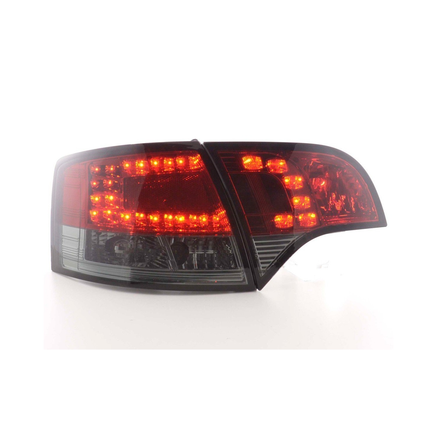 LED taillights set Audi A4 Avant type 8E 04 08 red black