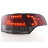 LED taillights set Audi A4 Avant type 8E 04 08 red black