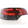 LED taillights set Audi A4 Avant type 8E 04 08 red black