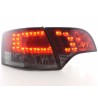 LED taillights set Audi A4 Avant type 8E 04 08 red black