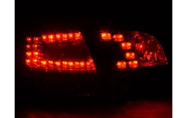 LED taillights set Audi A4 Avant type 8E 04 08 red black