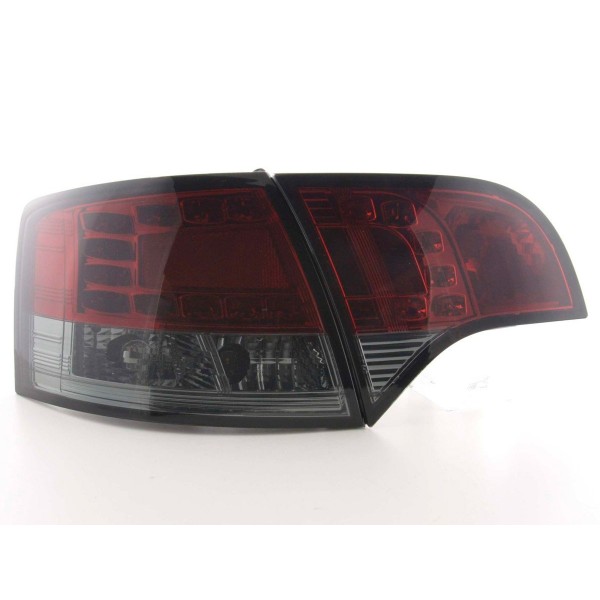 LED taillights set Audi A4 Avant type 8E 04 08 red black