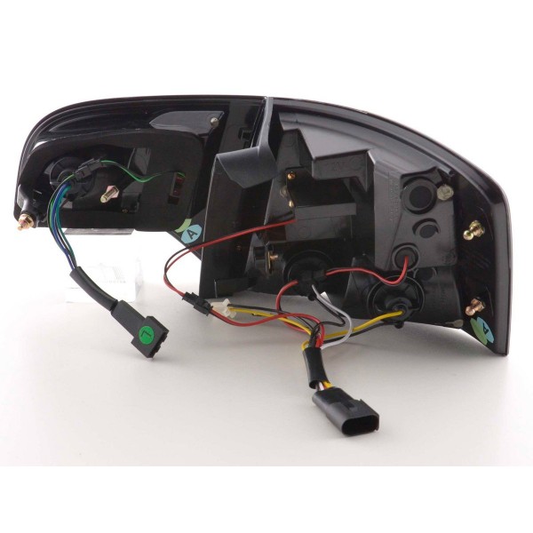 LED taillights set Audi A4 Avant type 8E 04 08 red black