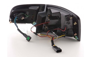 LED taillights set Audi A4 Avant type 8E 04 08 red black